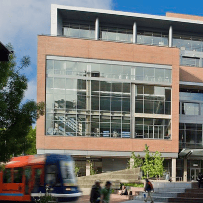 The Urban Plaza on the PSU campus