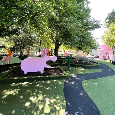 Children's Traffic Playground in Copenhagen