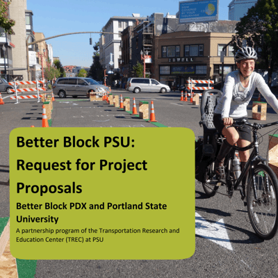 Better Block PSU: Request for Project Proposals